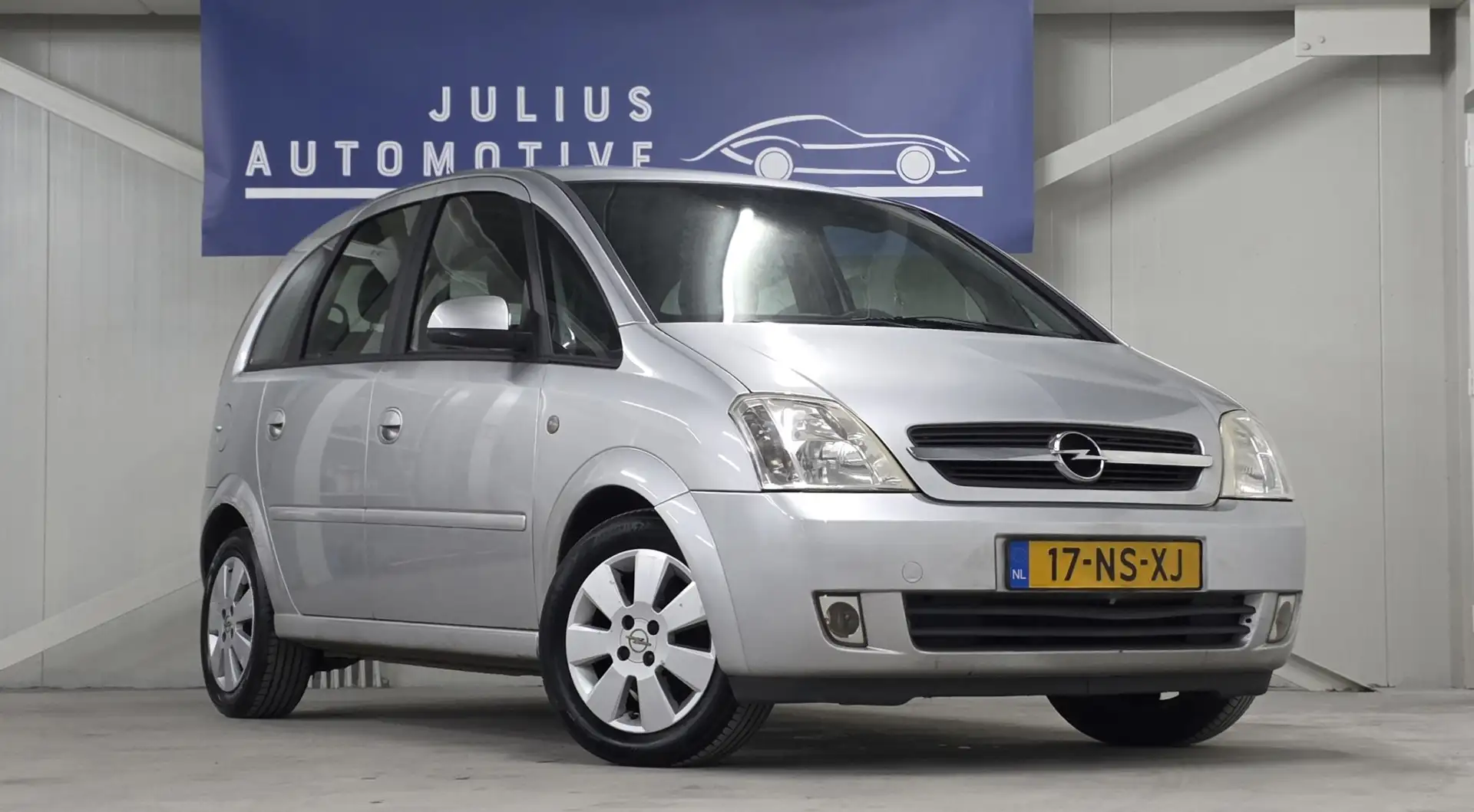 Opel Meriva 1.6 Cosmo CruiseControl LM Velgen Nieuwe APK Garan Grau - 2