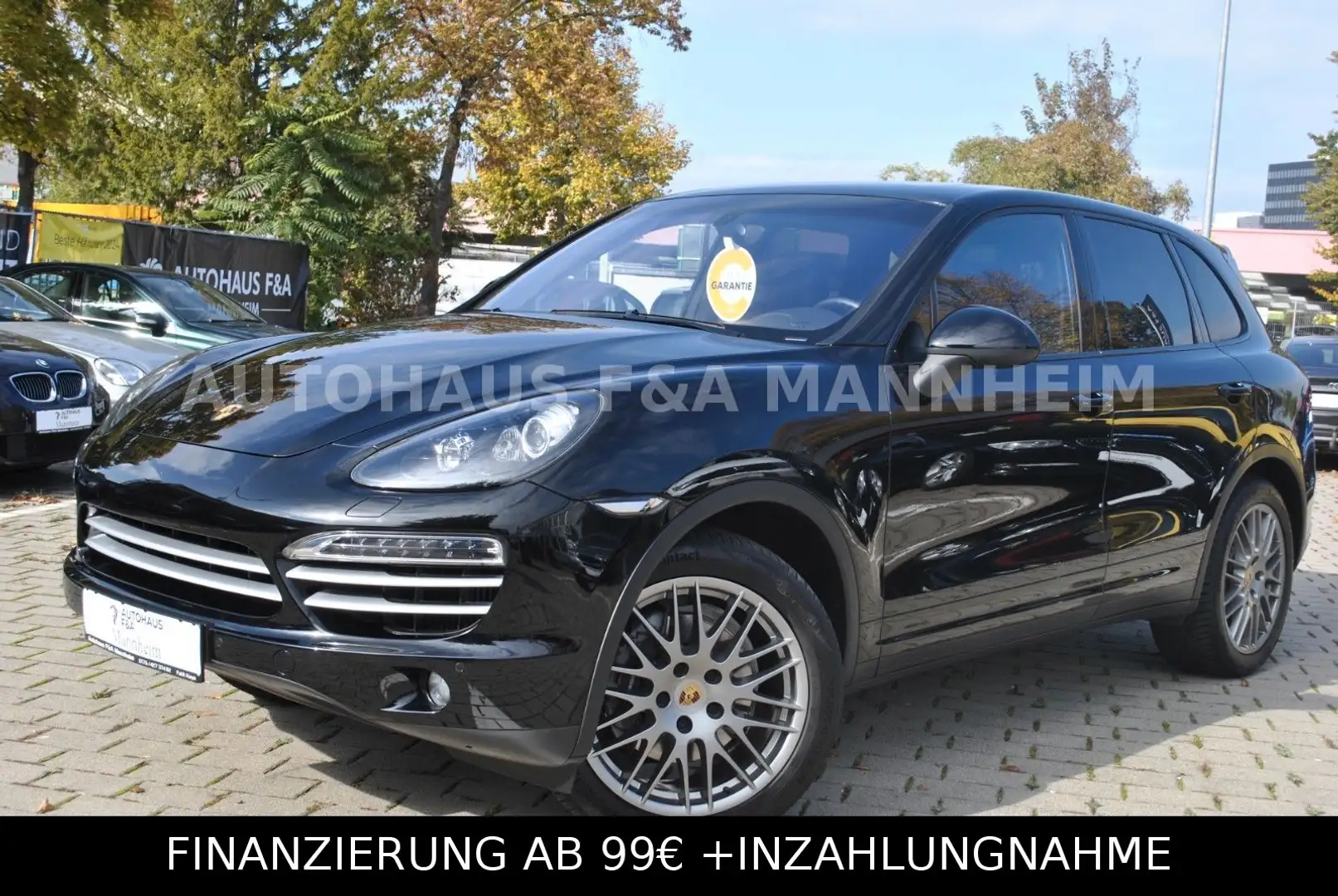 Porsche Cayenne Diesel Platinum Edition AHK NAVI SHZ 2HD Noir - 1