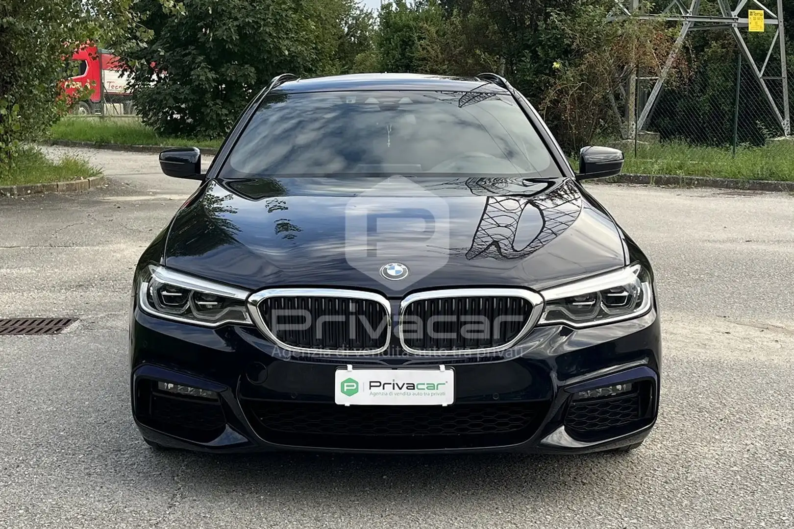 BMW 520 520d aut. Touring Msport Bleu - 2