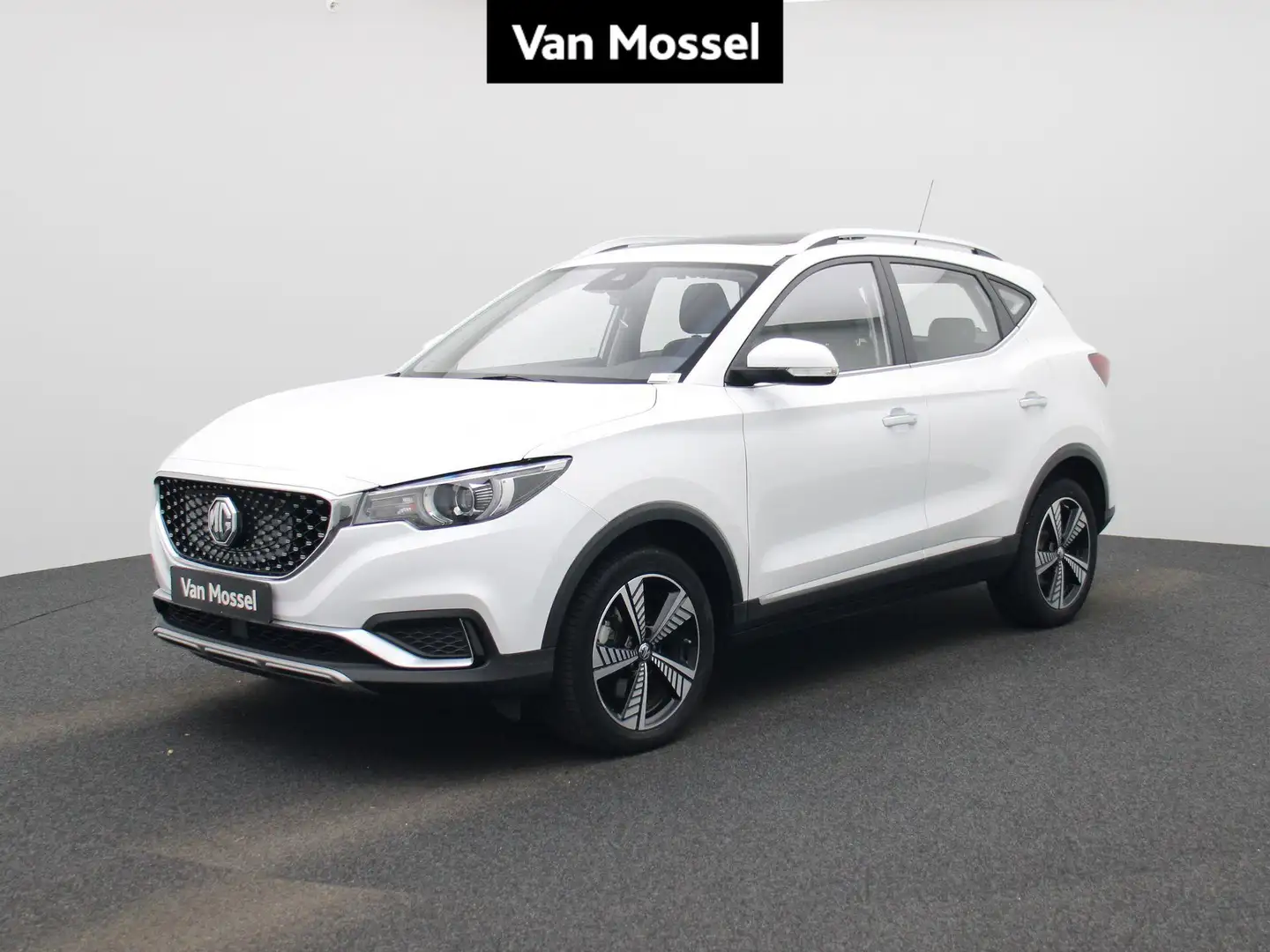MG ZS MG EV Luxury 45 kWh Pano DAK | LEDER | CAMERA | NA Blanco - 1