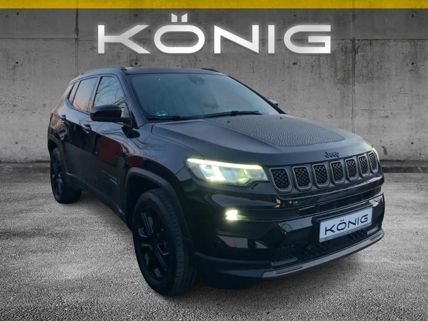 Jeep Compass PHEV S 4WD Automatik Klimaautomatik*DAB* Schwarz - 2