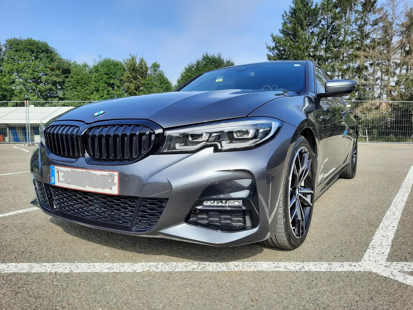 BMW 320 320 dA AdBlue Gris - 1