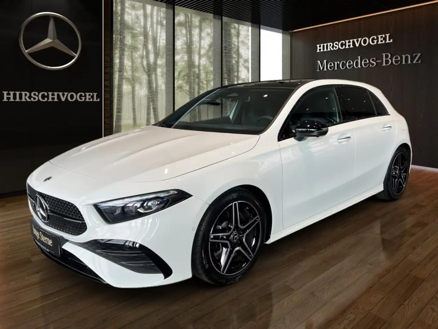 Mercedes-Benz A 250 4M AMG-Line+Night+Pano+HUP+KEYLESS+Memory Weiß - 2