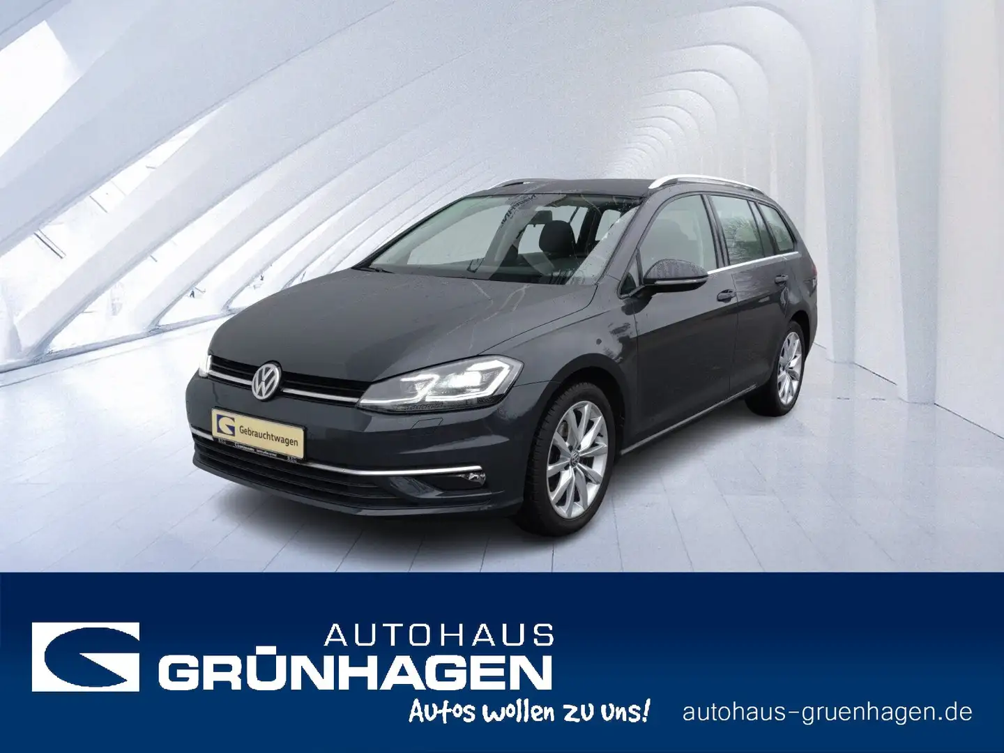 Volkswagen Golf Golf VII 1.5 TSI Highline DSG-LED-FrontAssist BC Grau - 1