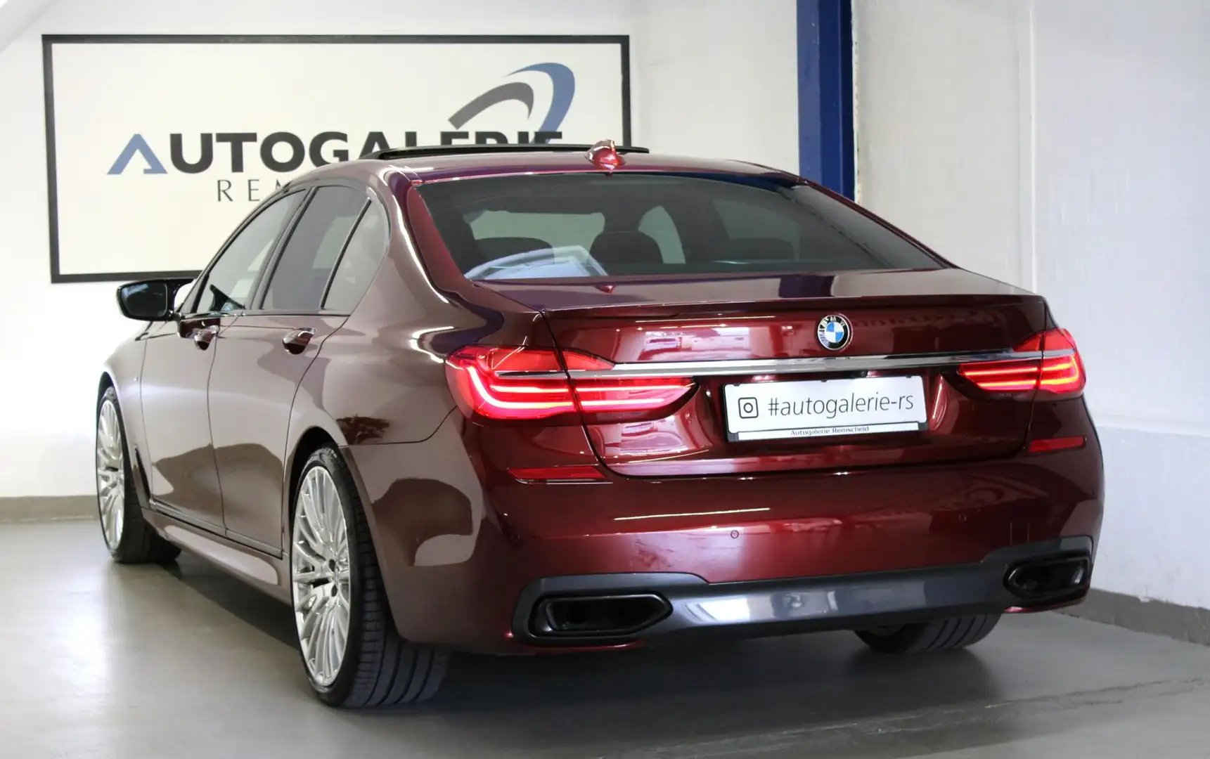 BMW 750 i xD*INDIVIDUAL*M PAKET*LUFT*SONDERLACK*21´* Rot - 1