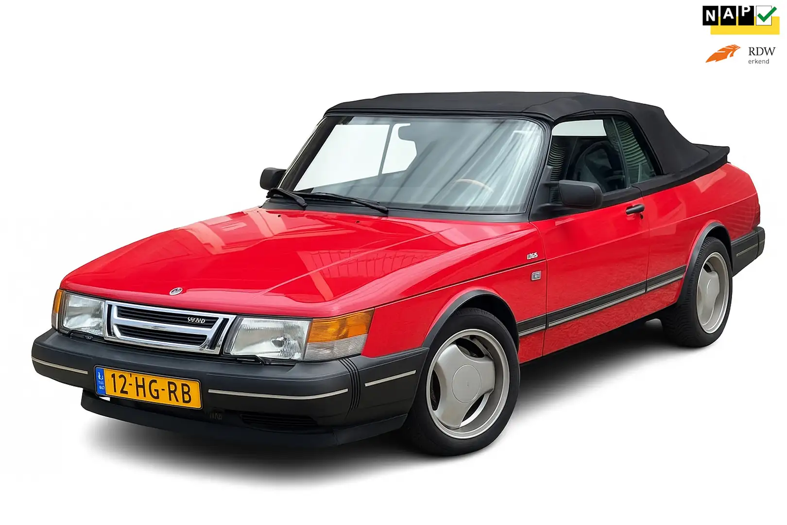 Saab 900 Cabrio 2.0 S Turbo Classic Rosso - 1