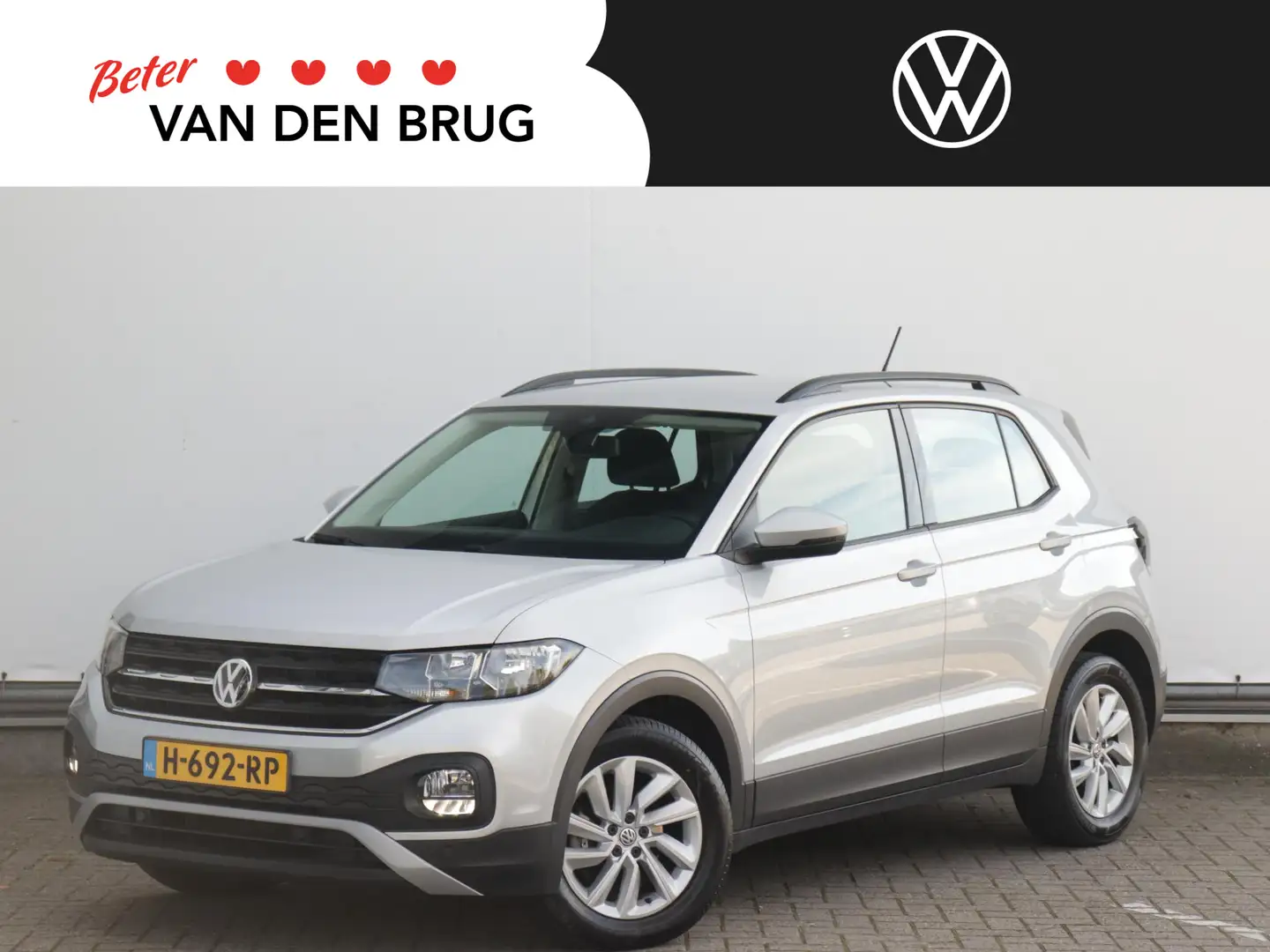 Volkswagen T-Cross 1.0 TSI Life | Navigatie | Dodehoekdetectie | Carp Gris - 1