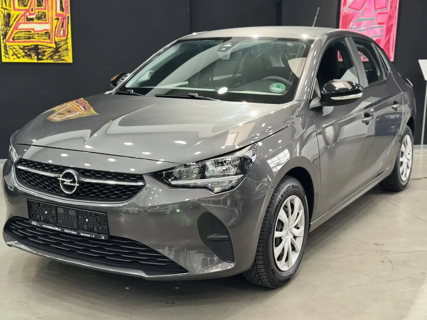 Opel Corsa Edition*TÜV NEU* Grijs - 1
