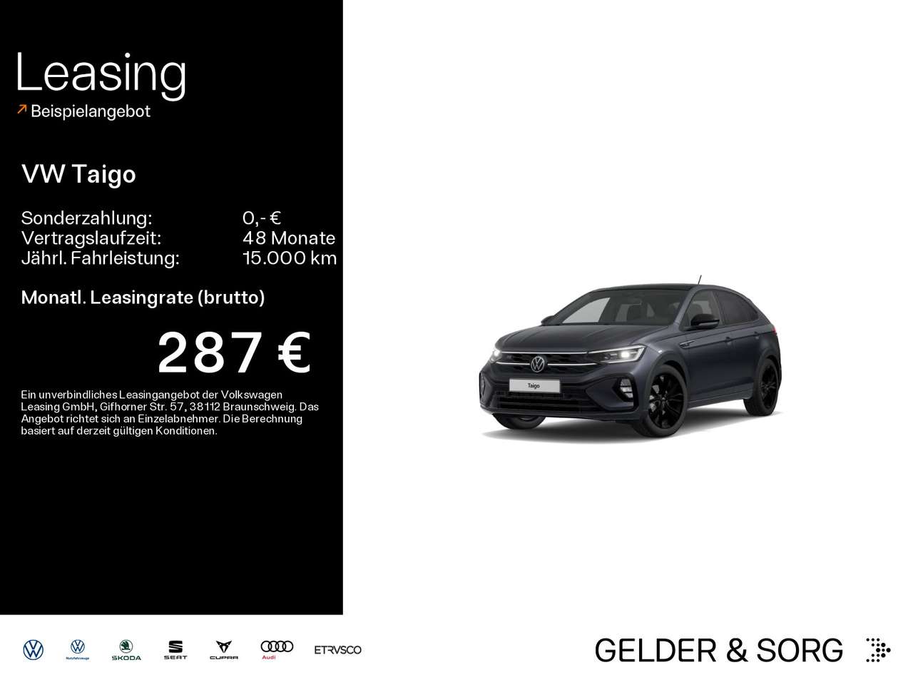 Volkswagen Taigo 2022 — 1.0 TSI R-Line RFK*Matrix*Pano*Navi*Digita