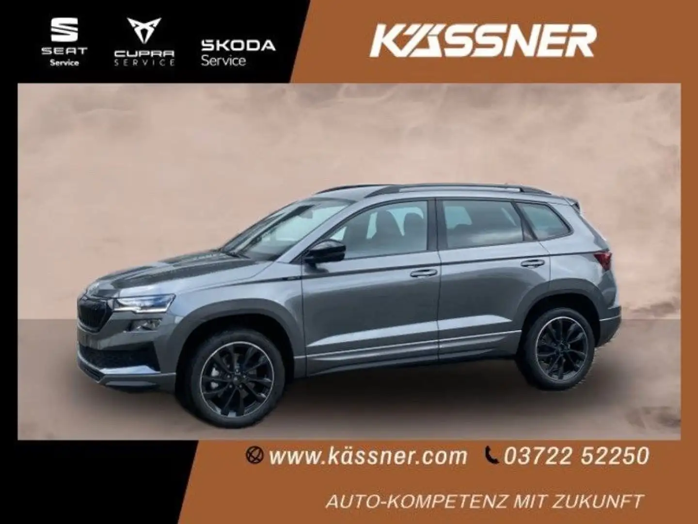 Skoda Karoq Sportline 1,5 TSI DSG *Sitzhz. *LED Gris - 1