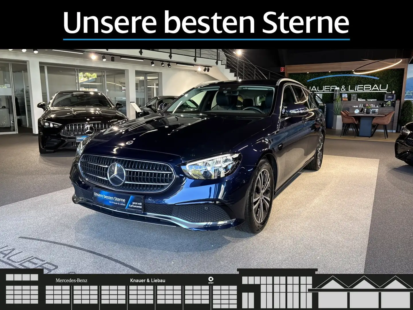 Mercedes-Benz E 200 E 200d T Avantgarde*AHK*Cam*Totwinkel*Klima*LED* Bleu - 2