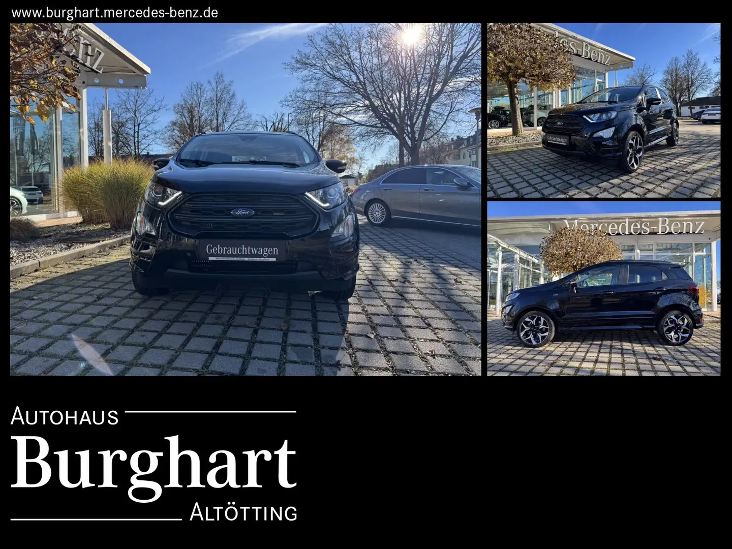 Ford EcoSport EcoSport 1.0 EcoBoost ST-Line Start/Stopp  Navi/BC Schwarz - 1