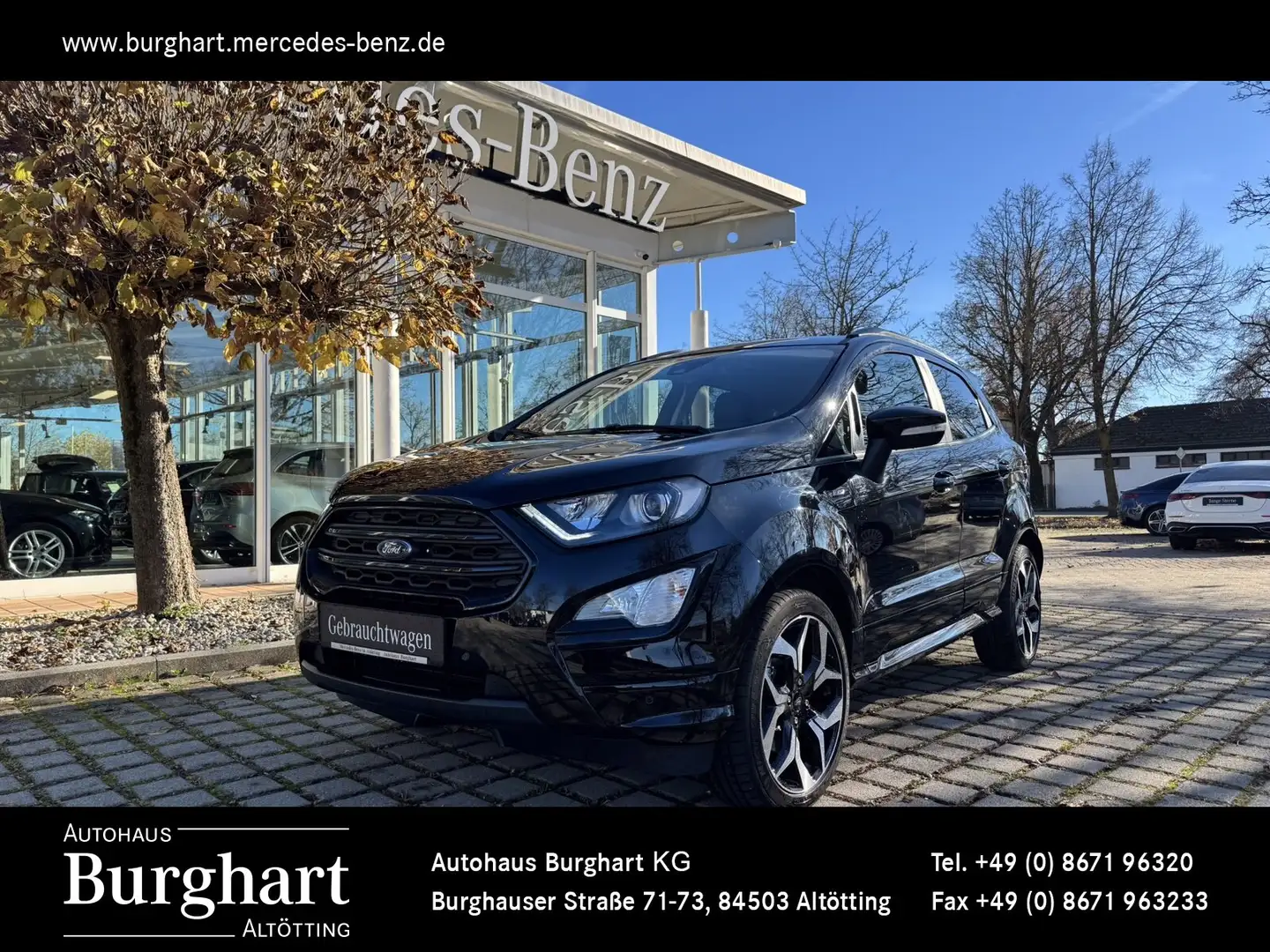 Ford EcoSport EcoSport 1.0 EcoBoost ST-Line Start/Stopp  Navi/BC Schwarz - 2