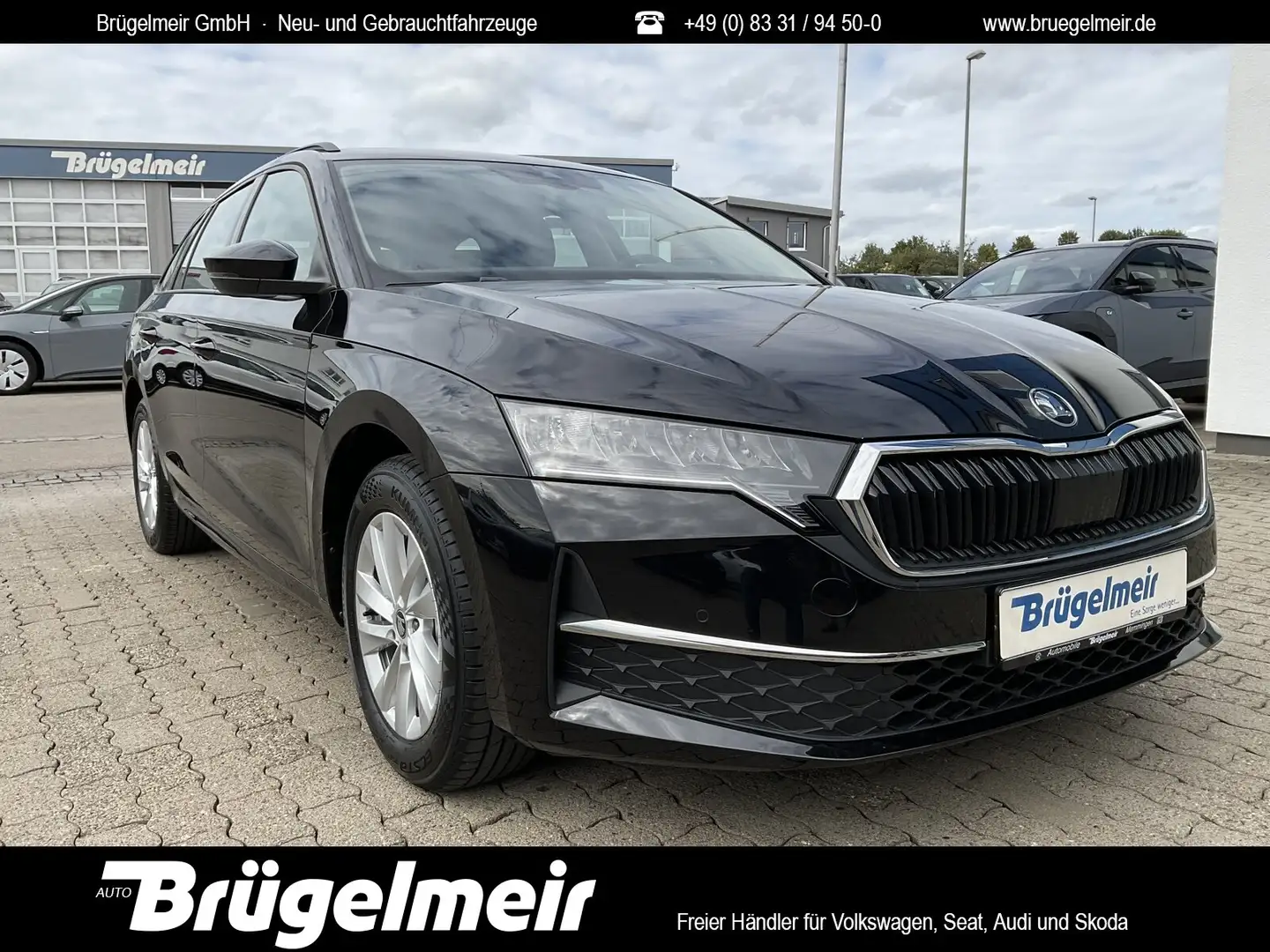 Skoda Octavia Octavia 1.5 TSI DSG mHEV Sel. 4J.GAR+AHK+LED+16" Schwarz - 1