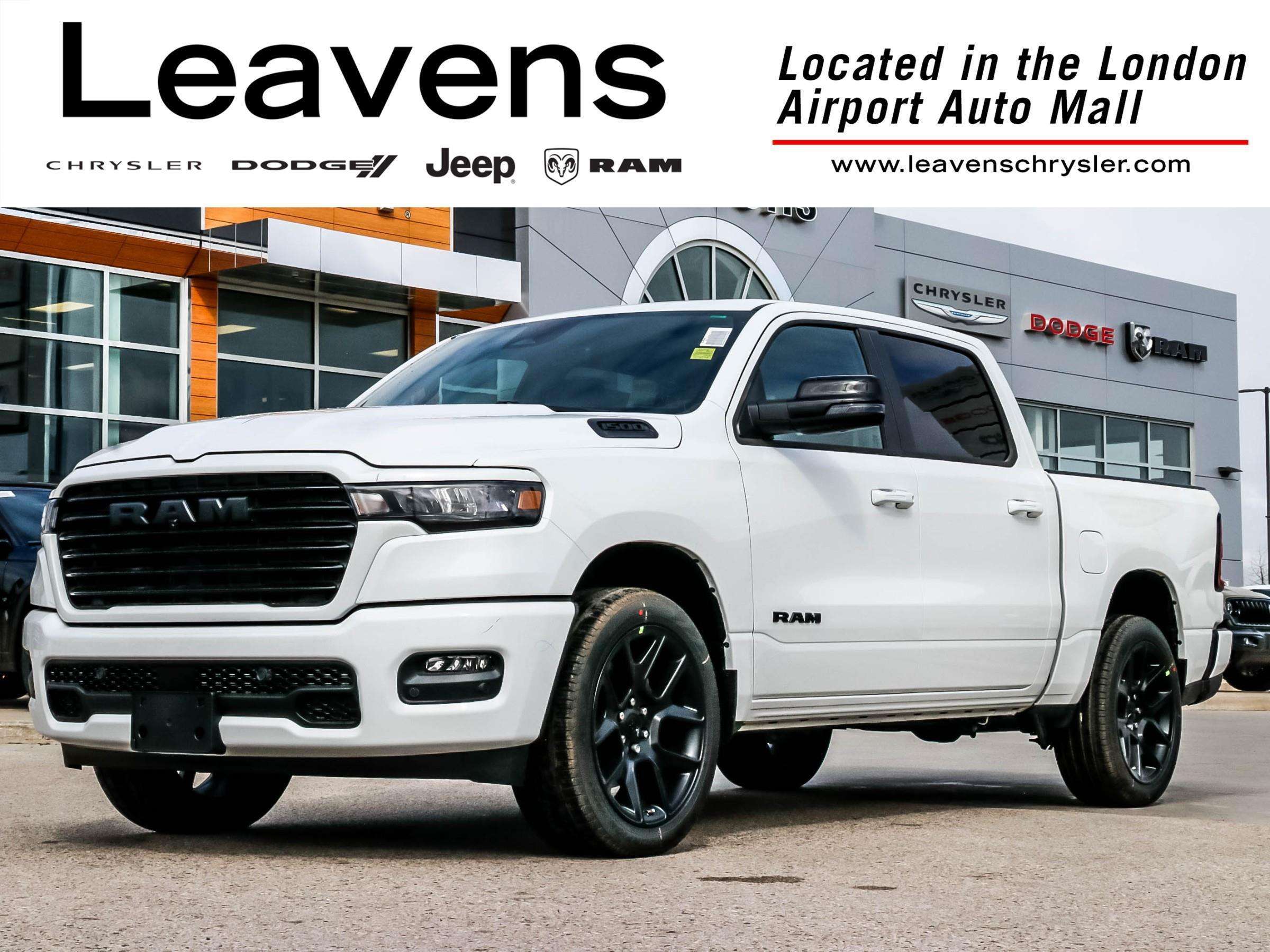 2026 RAM 1500 Sport PANORAMIC ROOF | HEATED SEATS & STEERING WHE
