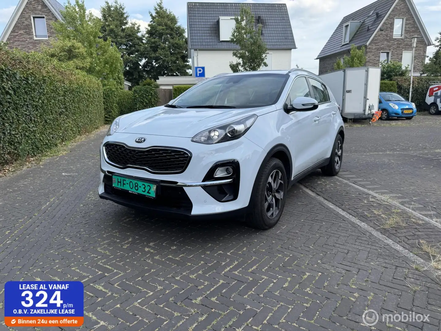 Kia Sportage NIEUW BINNEN MET 1 JAAR GARANTIE AUTOMAAT 1.6 T-GD Blanc - 1