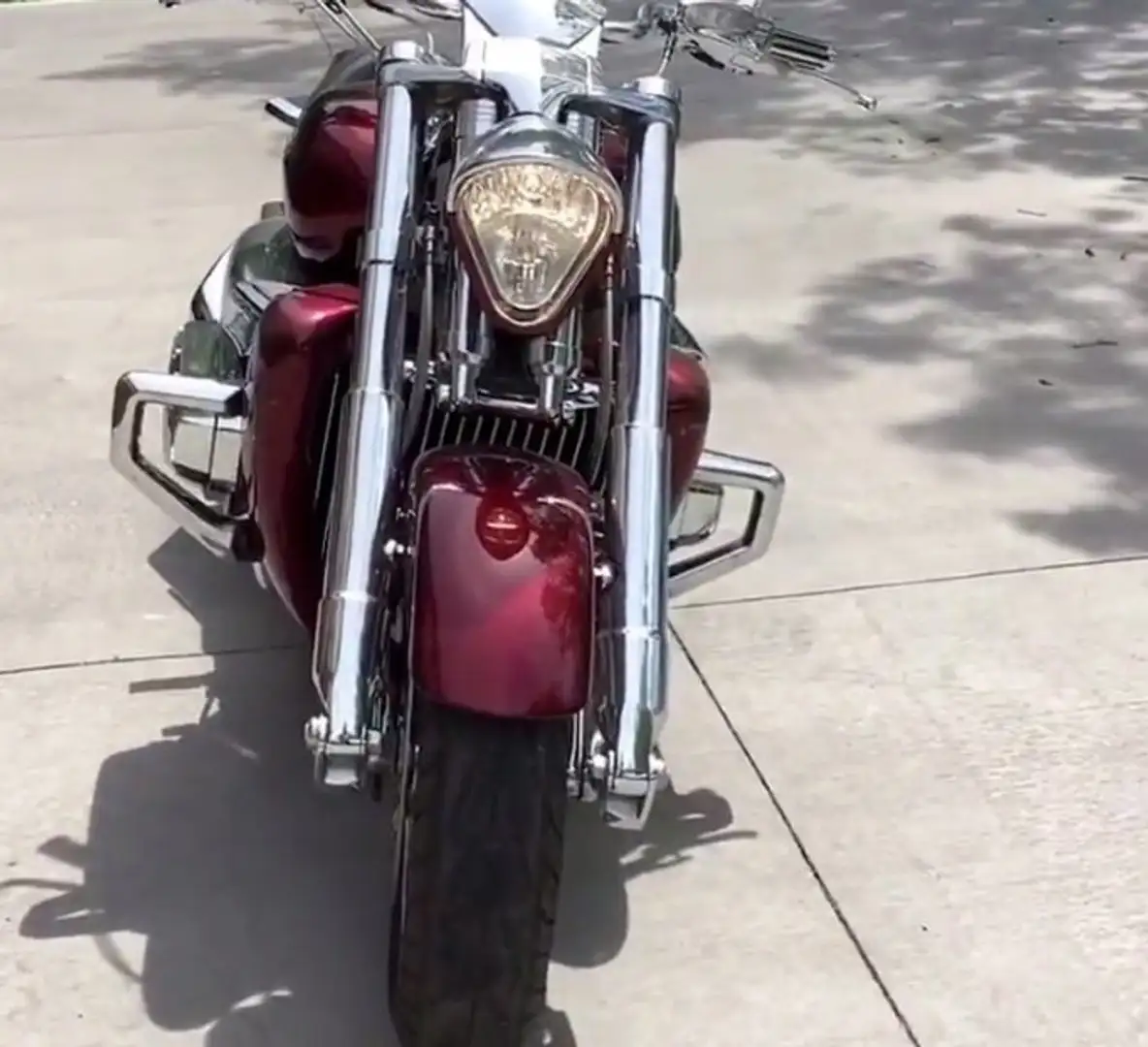 Honda NRX 1800 Rare Chrome Wheels Valkyrie Rune Rojo - 2