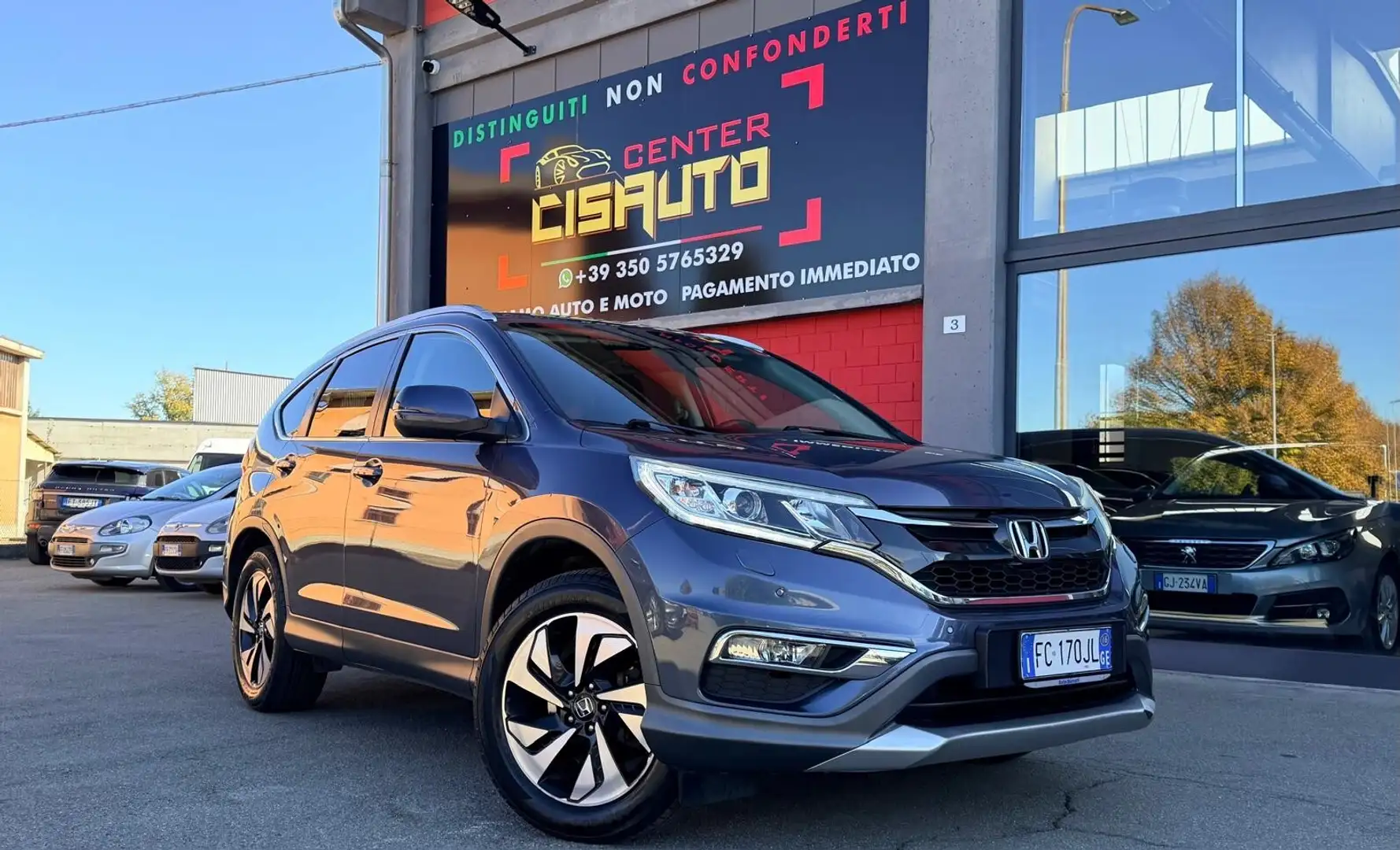Honda CR-V CR-V 1.6 i-DTEC Executive Navi ADAS Sensing 4WD Blu/Azzurro - 1