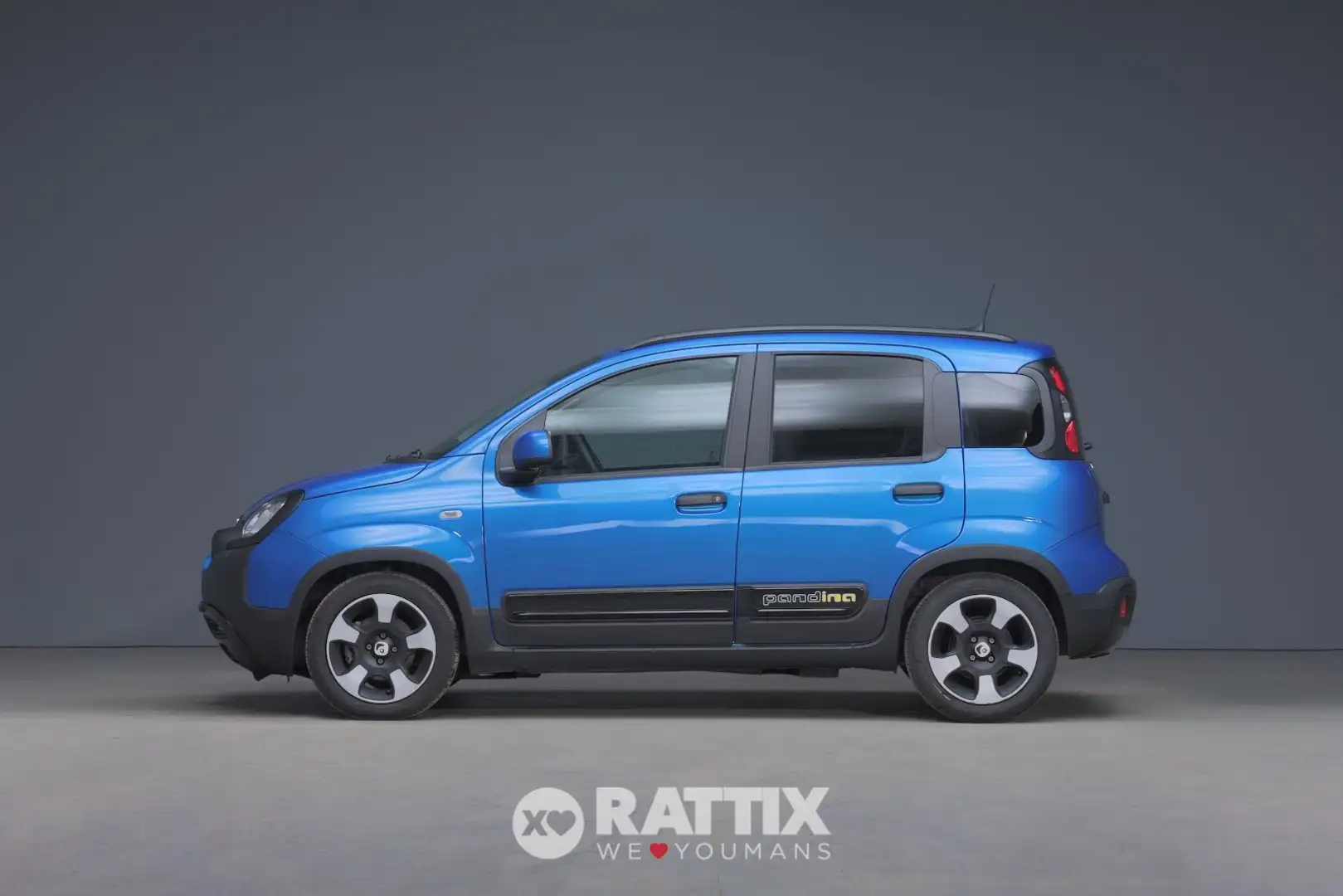 Fiat Panda Pandina 1.0 Firefly Hybrid 70CV Cross Bleu - 2