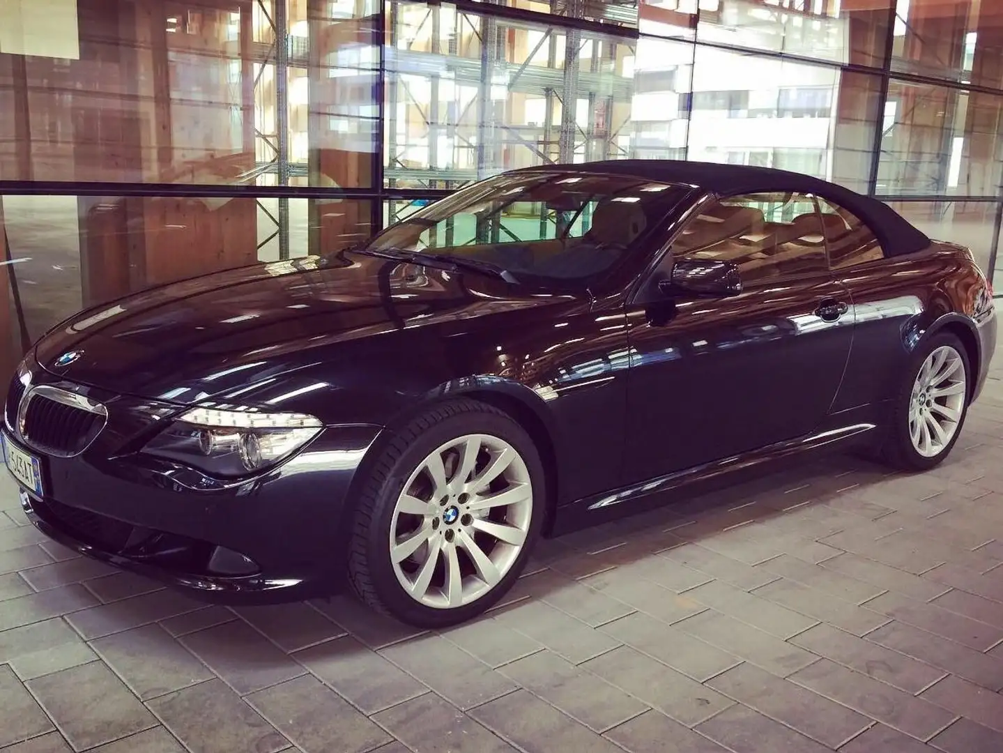 BMW 635 635d Cabrio auto Negru - 2