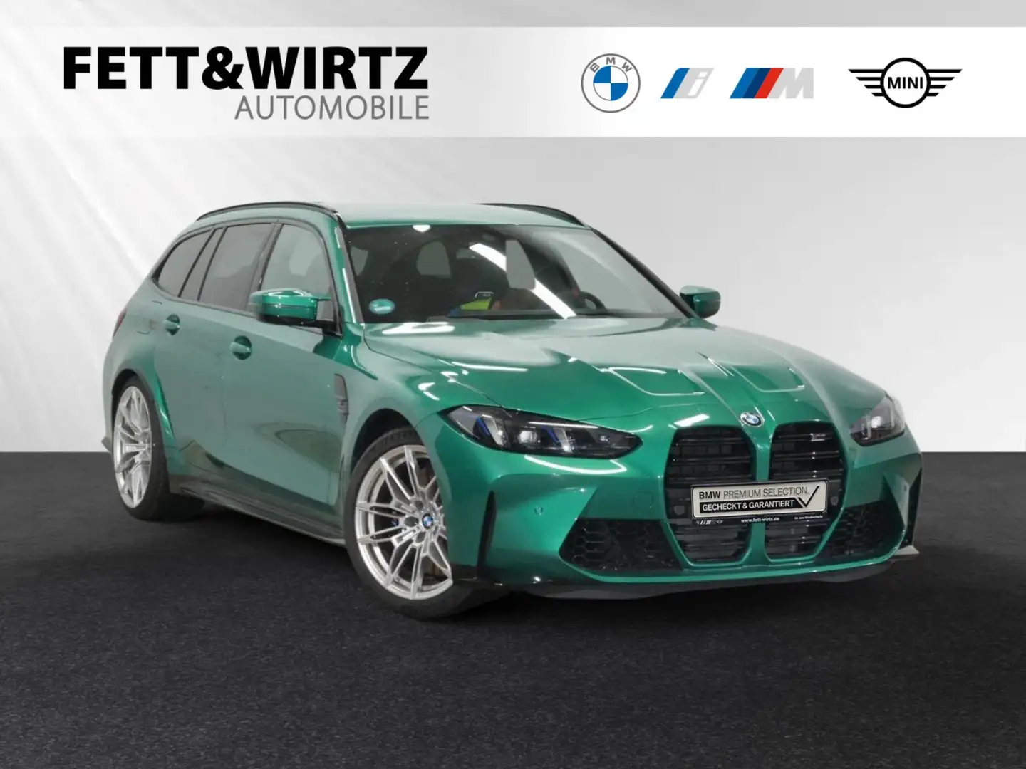 BMW M3 Competition Touring *Facelift*|LCProf.|Harman/Kard Zelená - 1