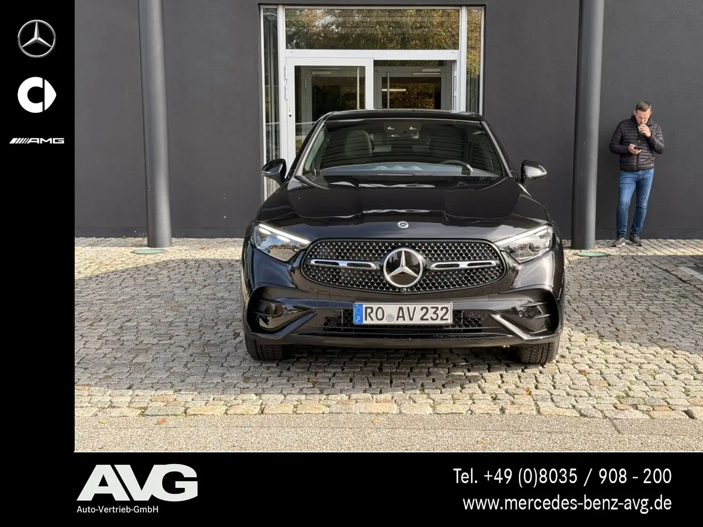 Mercedes-Benz GLC 450 GLC 450 d 4M Coupé AMG Pano AHK DIGITAL Night Schwarz - 2