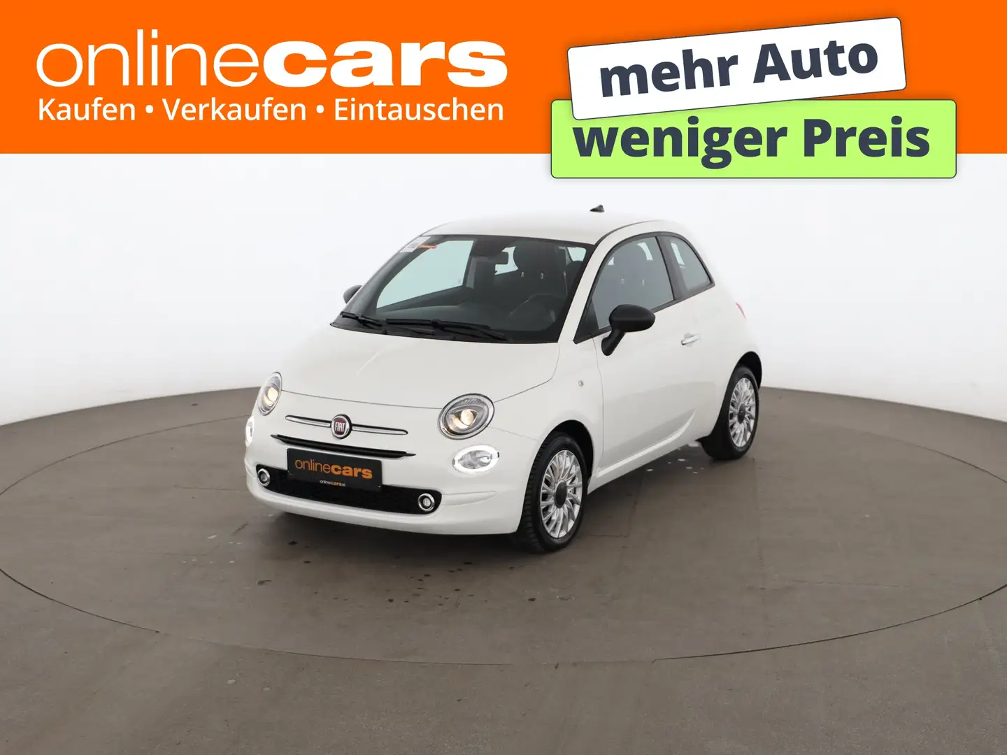 Fiat 500 Hybrid FireFly 70 NAVI KLIMA-AUTOMATIK PDC Weiß - 1