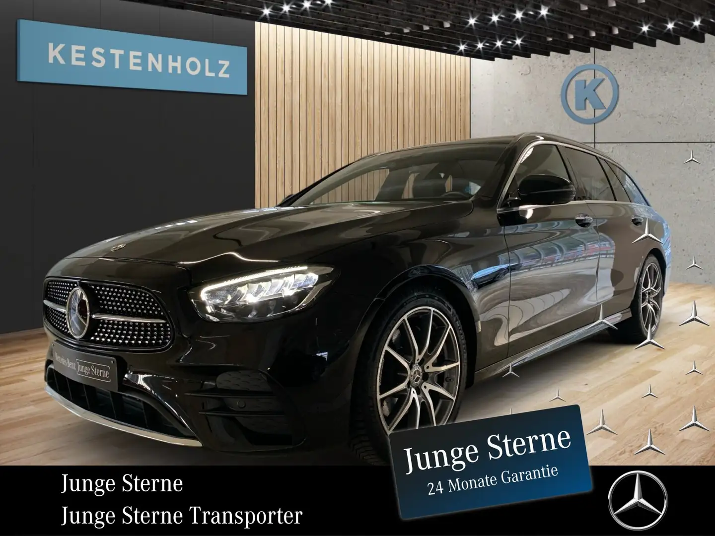 Mercedes-Benz E 220 E 220 d T-Modell *AMG*AHK*MEMO*360°KAM*PANO* Schwarz - 1