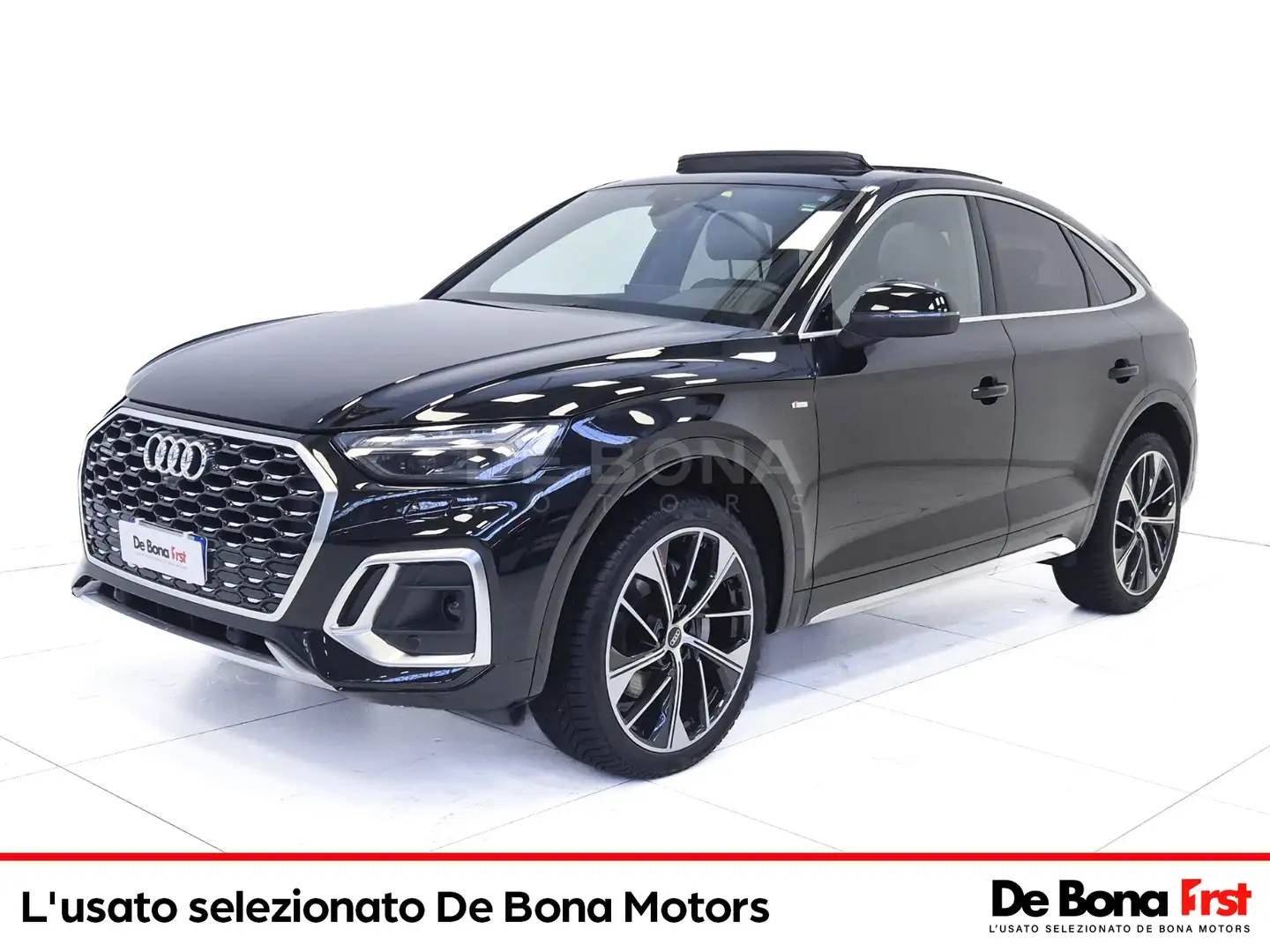 Audi Q5 sportback 50 3.0 tdi mhev 48v s line plus quattro Schwarz - 1