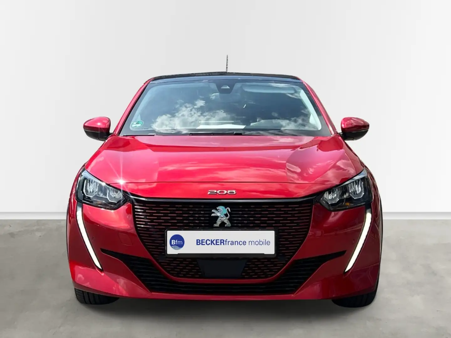 Peugeot 208 e- Allure Elektromotor 136*AHK*Panorama*Navi*SH*EP Rood - 2