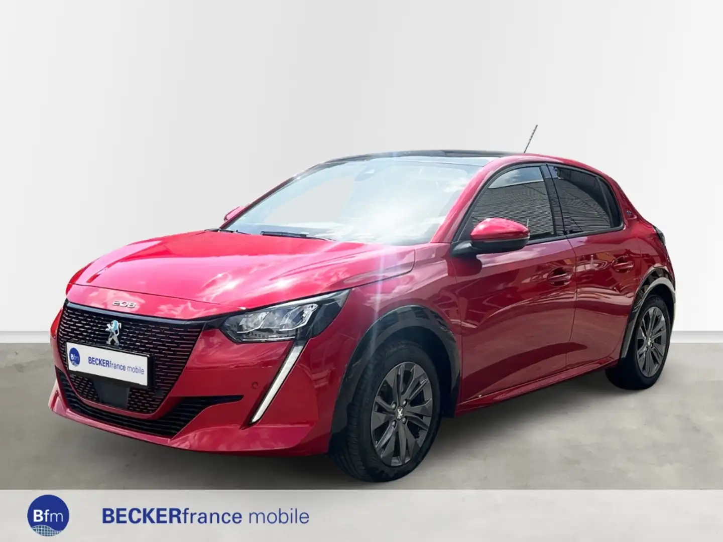 Peugeot 208 e- Allure Elektromotor 136*AHK*Panorama*Navi*SH*EP Rood - 1