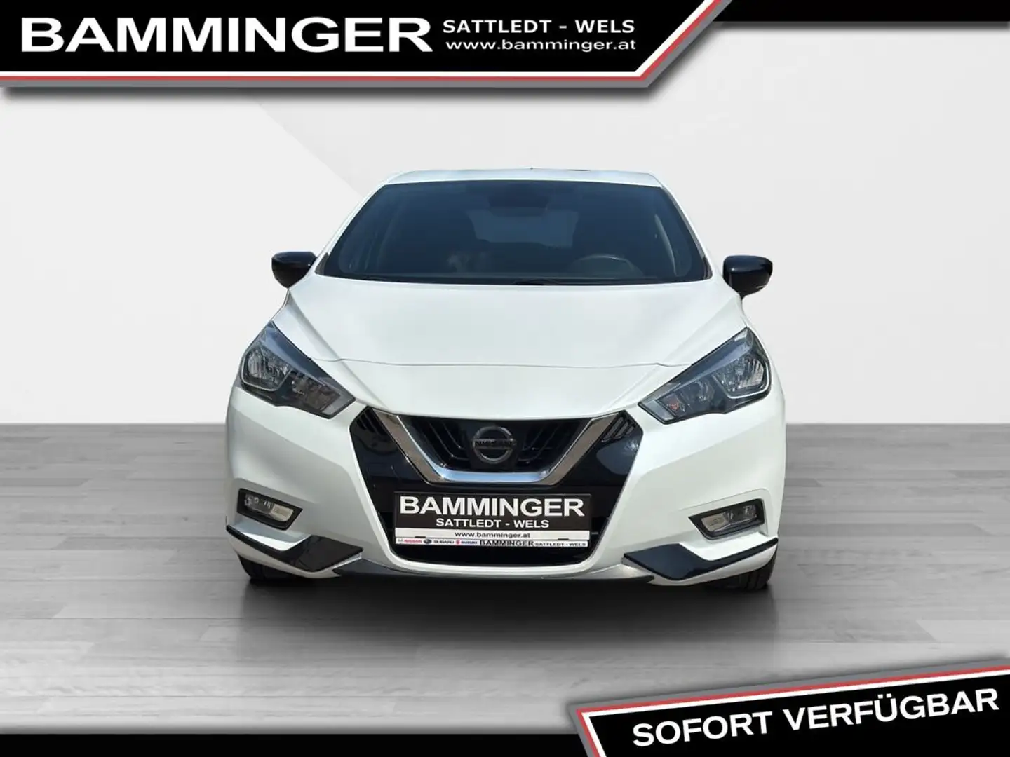Nissan Micra 1,0 Acenta Weiß - 2