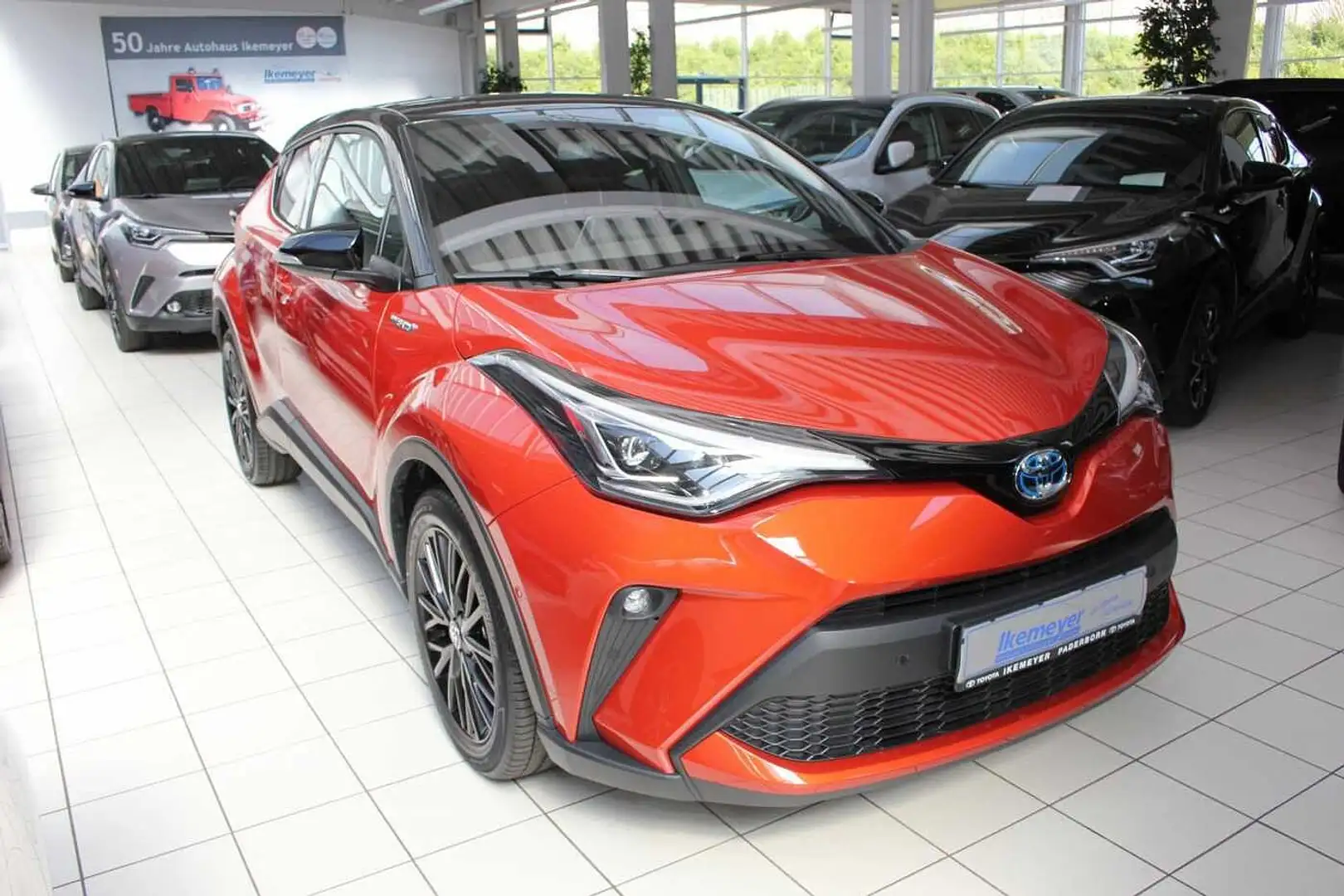 Toyota C-HR 2.0 Hybrid Orange Edition Navi LED JBL DAB+ Ledera Orange - 2