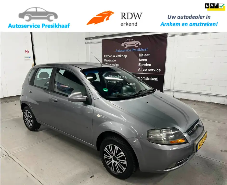 Chevrolet Kalos 2007 из Европы — купить под ключ