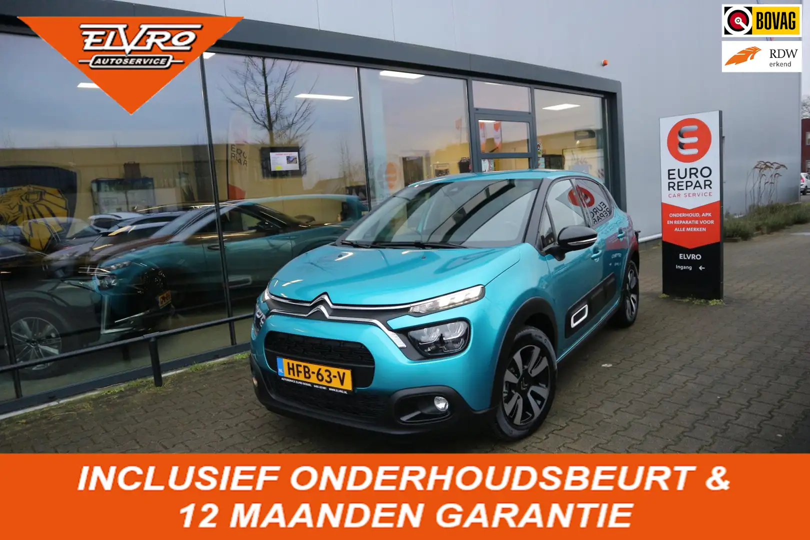 Citroen C3 1.2 PureTech Feel Edition NAVI CLIMA PDC CRUISE LM Bleu - 1
