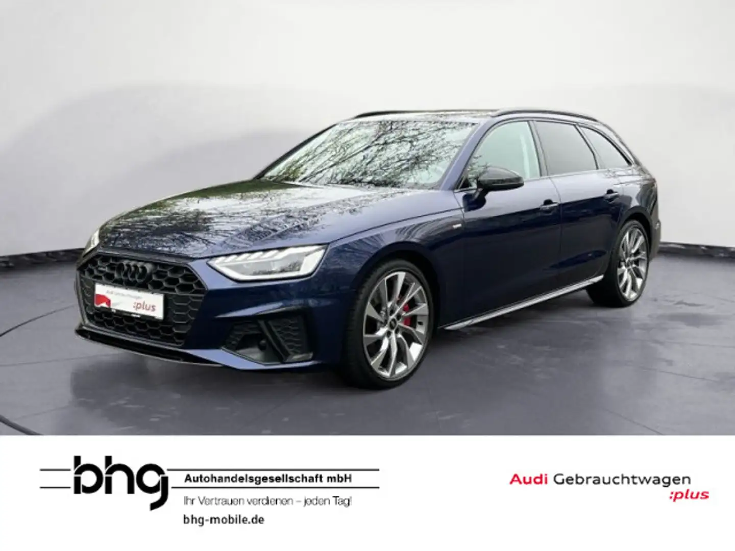 Audi A4 40 TDI quattro S-line Matrix/Kamera/B&O Bleu - 1