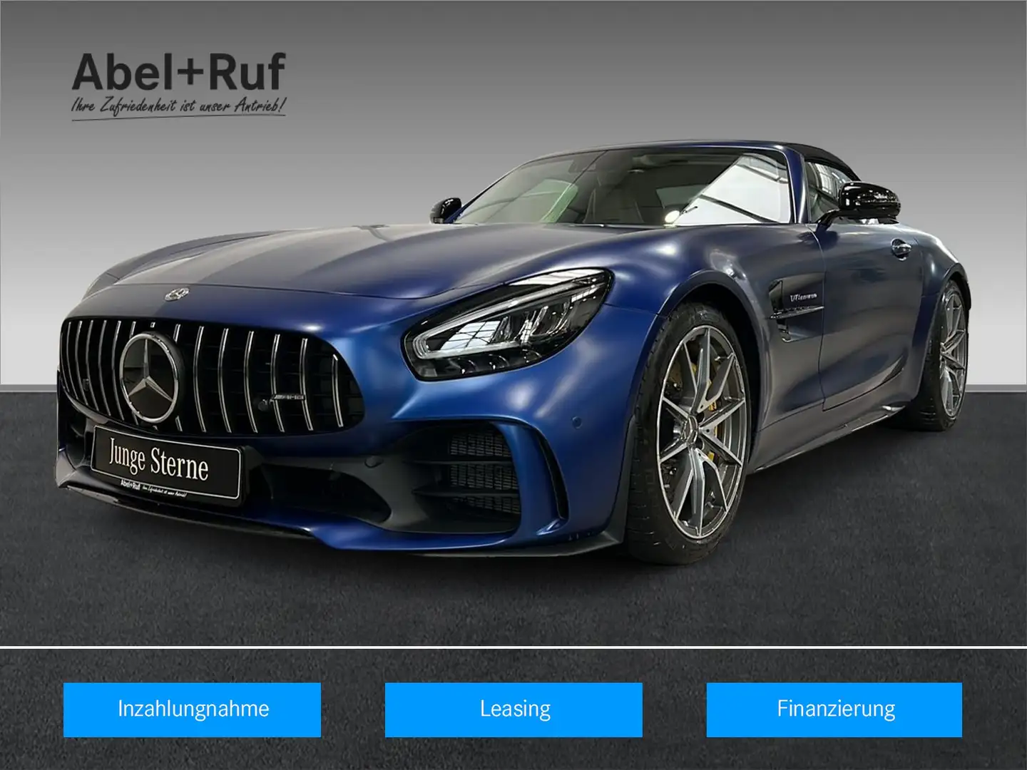 Mercedes-Benz AMG GT GT R Roadster AMG DISTRONIC+Burmester+Memory+LED plava - 1