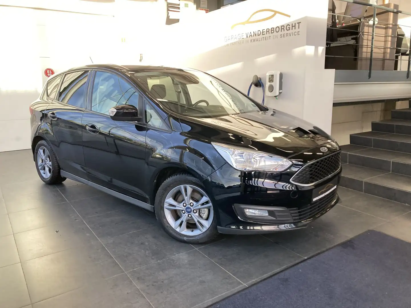 Ford C-Max BUSINESS BENZINE 72000KM !!!! Zwart - 1