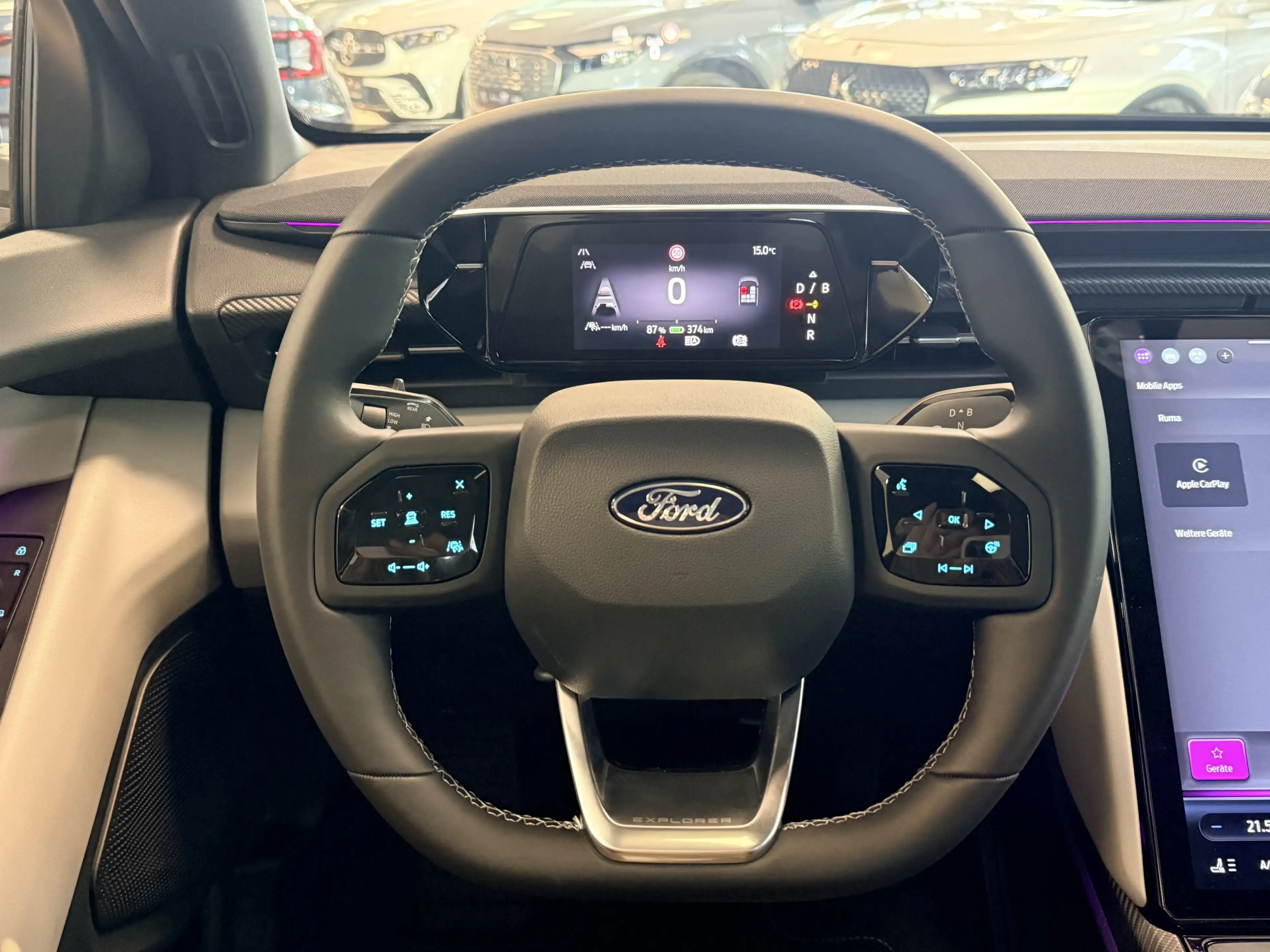 Ford Explorer Pano*ACC*ST-heiz*B&O*Massage*Leder*360 — photo 12