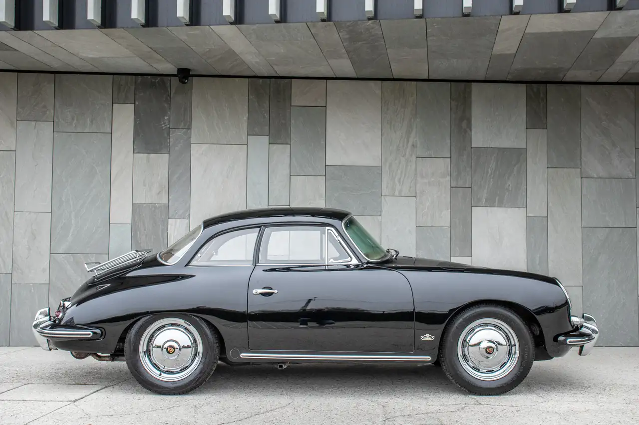 Porsche 356 B T6 Coupé Karmann Hardtop Notchback 1.6 1962 / UNIEK / OLDTIMER / LEDER / PORSCHE CERTIFICATE OF AUTHENTICITY !, foto 7