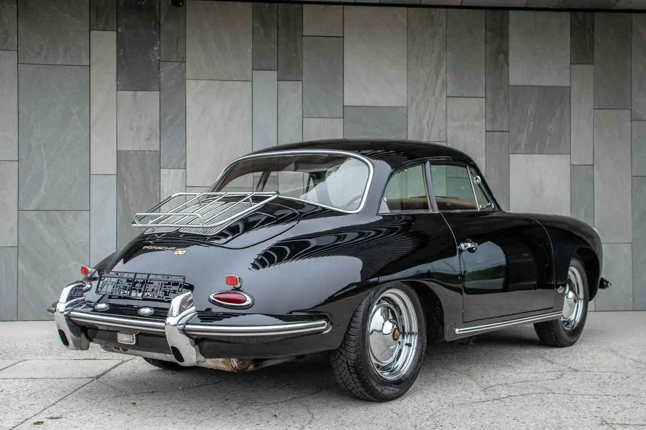 Porsche 356 B T6 Coupé Karmann Hardtop Notchback 1.6 1962 / UNIEK / OLDTIMER / LEDER / PORSCHE CERTIFICATE OF AUTHENTICITY !, foto 8
