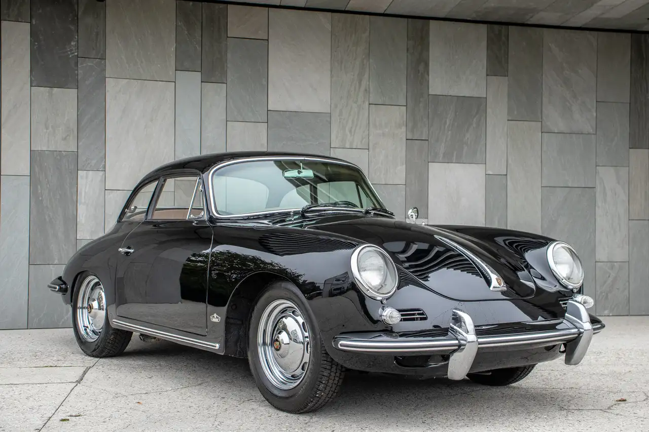 Porsche 356 B T6 Coupé Karmann Hardtop Notchback 1.6 1962 / UNIEK / OLDTIMER / LEDER / PORSCHE CERTIFICATE OF AUTHENTICITY !, foto 6