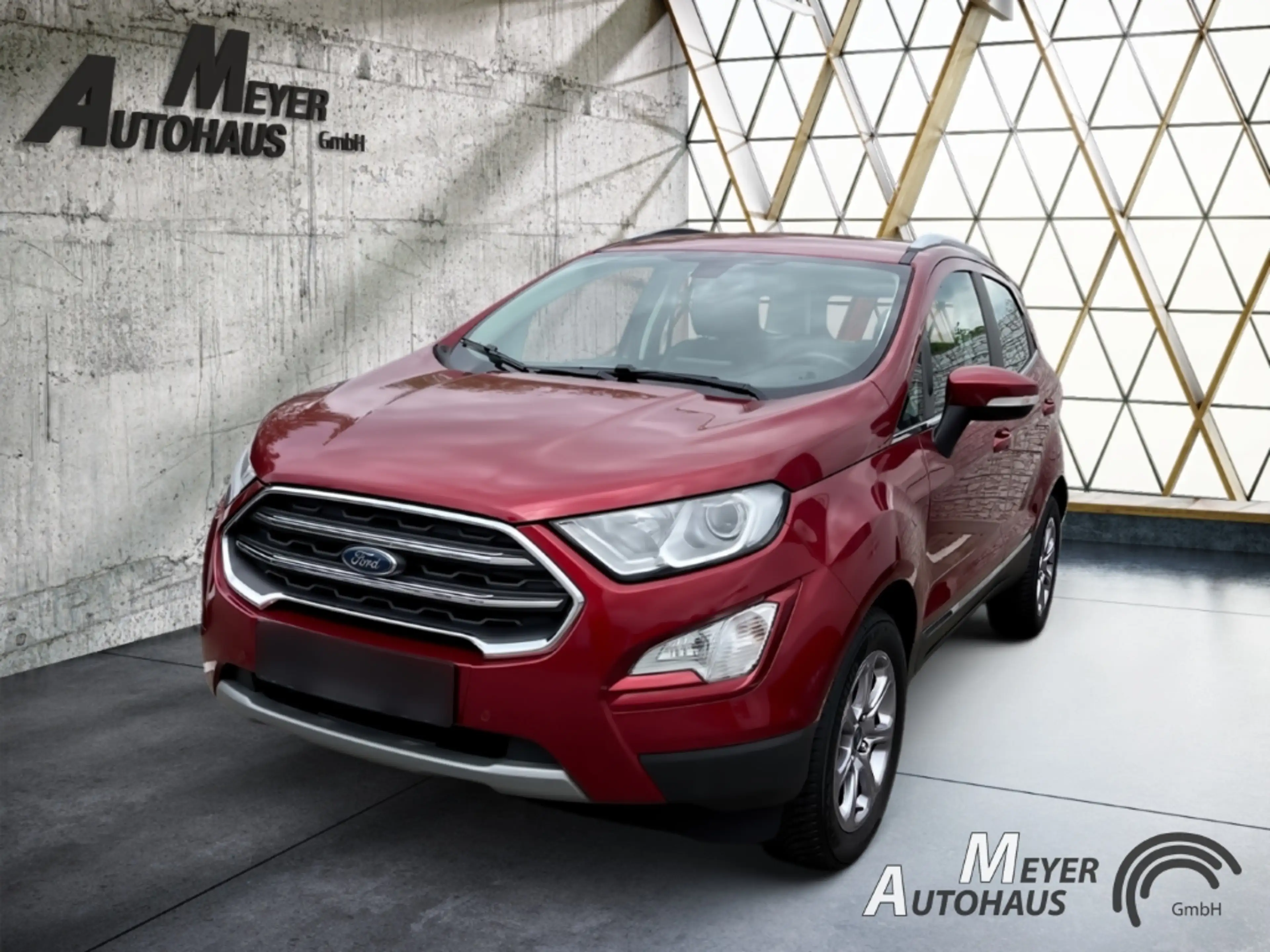 Ford EcoSport 1.0 EcoBoost Titanium+Teilleder+heizb. Frontscheib