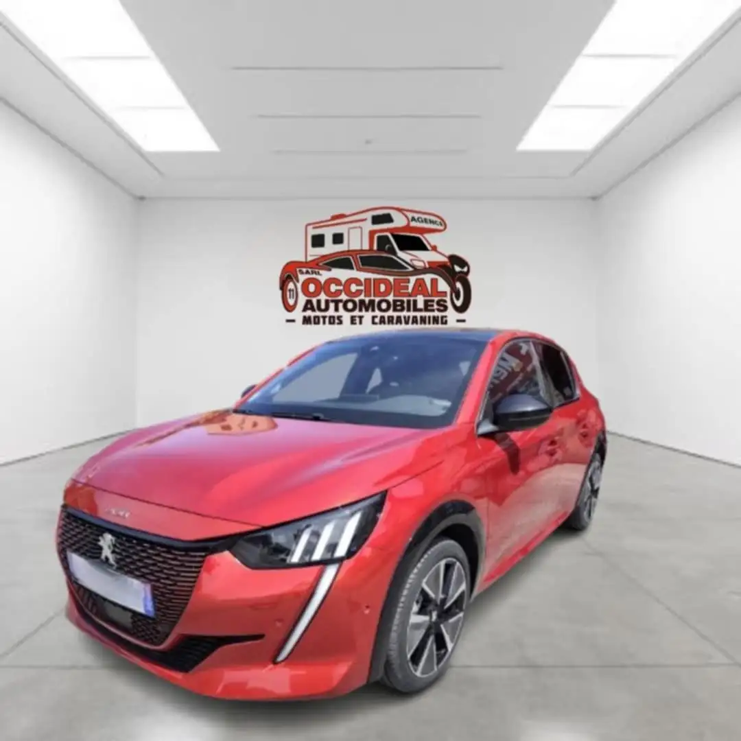 Peugeot 208 E-208 136CV GT PACK Rouge - 1