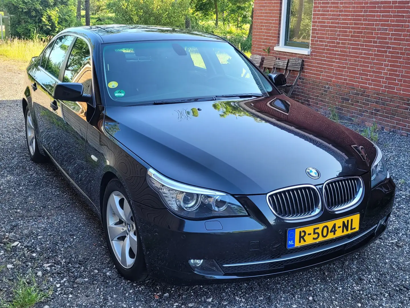 BMW 523 523i High Executive 2.5 6 cilinder E60 Чорний - 1