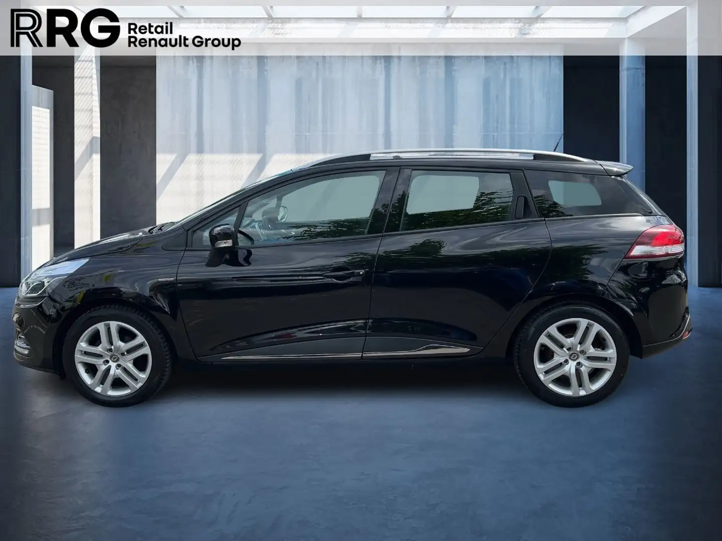 Renault Clio IV Grandtour TCe 75 Limited Klima Allwetter Schwarz - 2