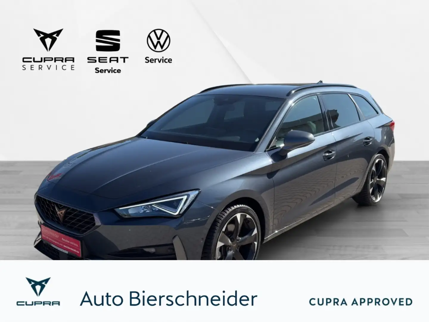 CUPRA Leon Sp. 2.0 TSI DSG ab 289,- EUR mtl. 1000 eHeck FaPa Grau - 1