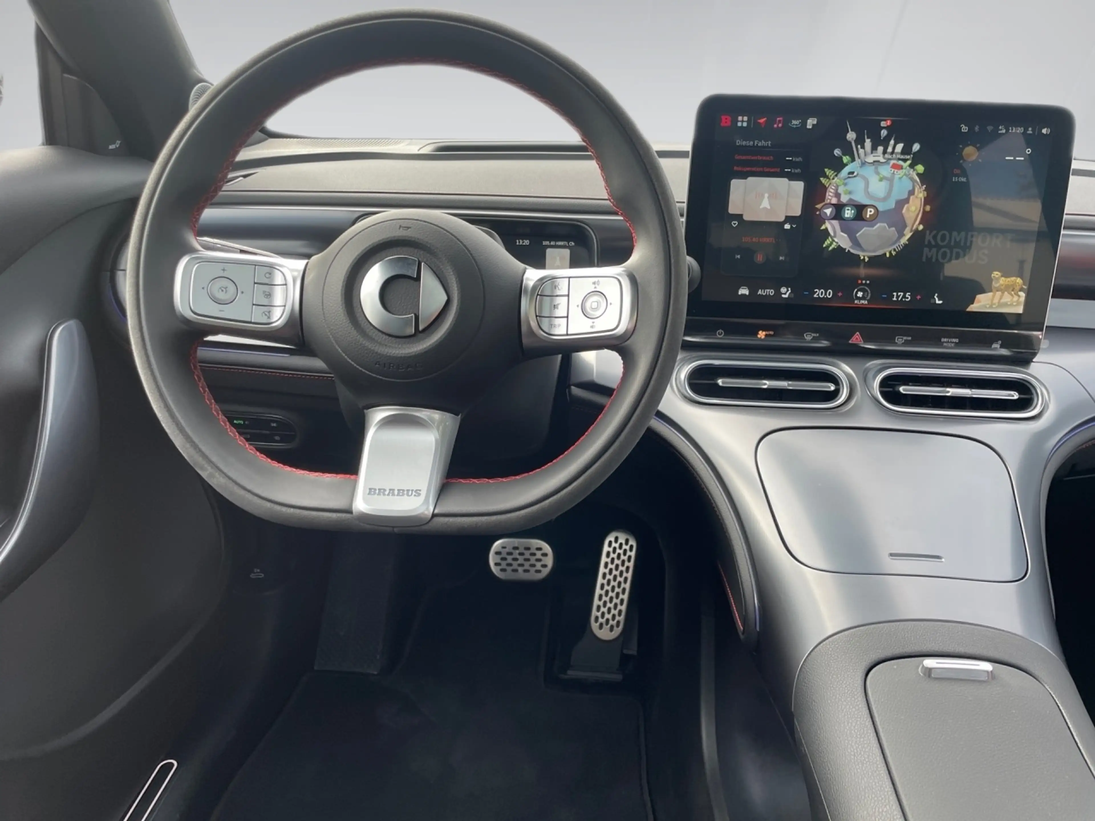 smart #1 Brabus SpurW 2xKlima 360 ACC AHK AUT HUD Kam. — photo 11