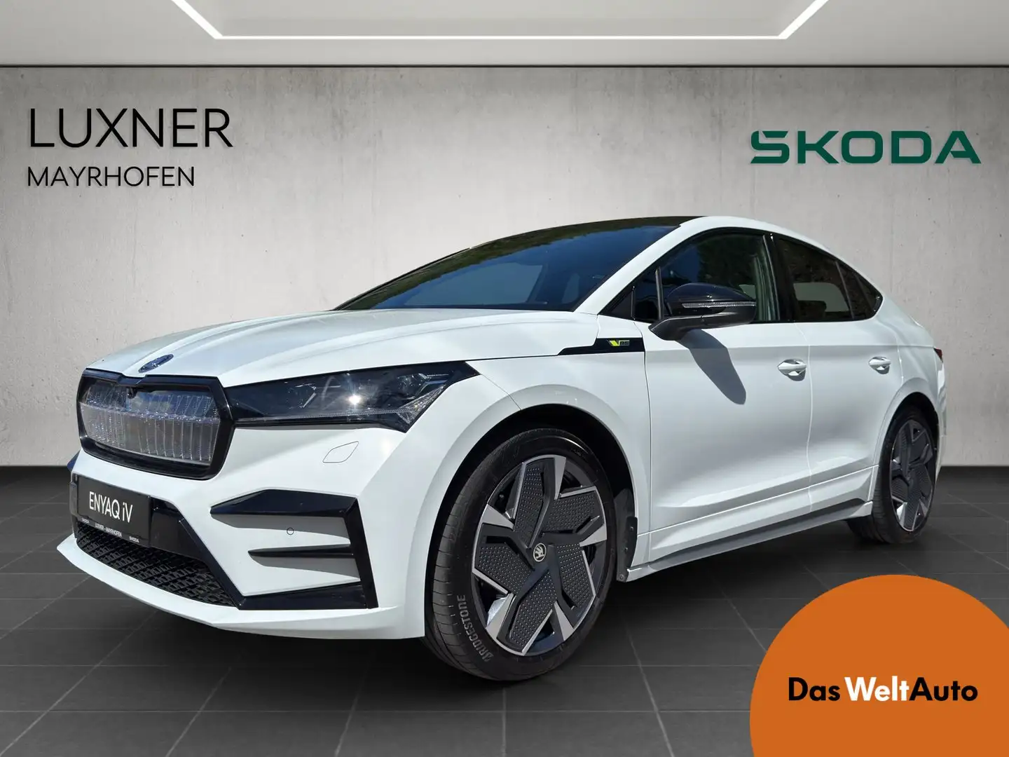 Skoda Enyaq Coupé RS Weiß - 1