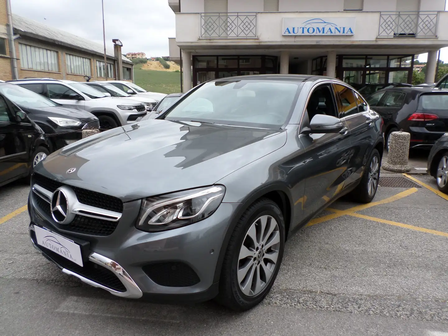 Mercedes-Benz GLC 220 d Coupè Premium 4matic auto Grigio - 1